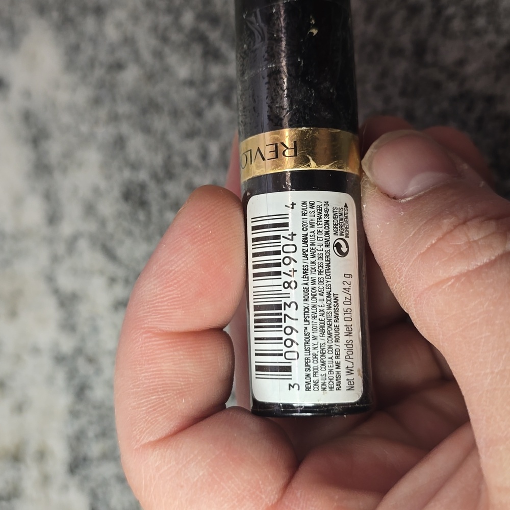 Revlon Super Lustrous Lipstick -‎ Ravish Me Red - Picture 5 of 5